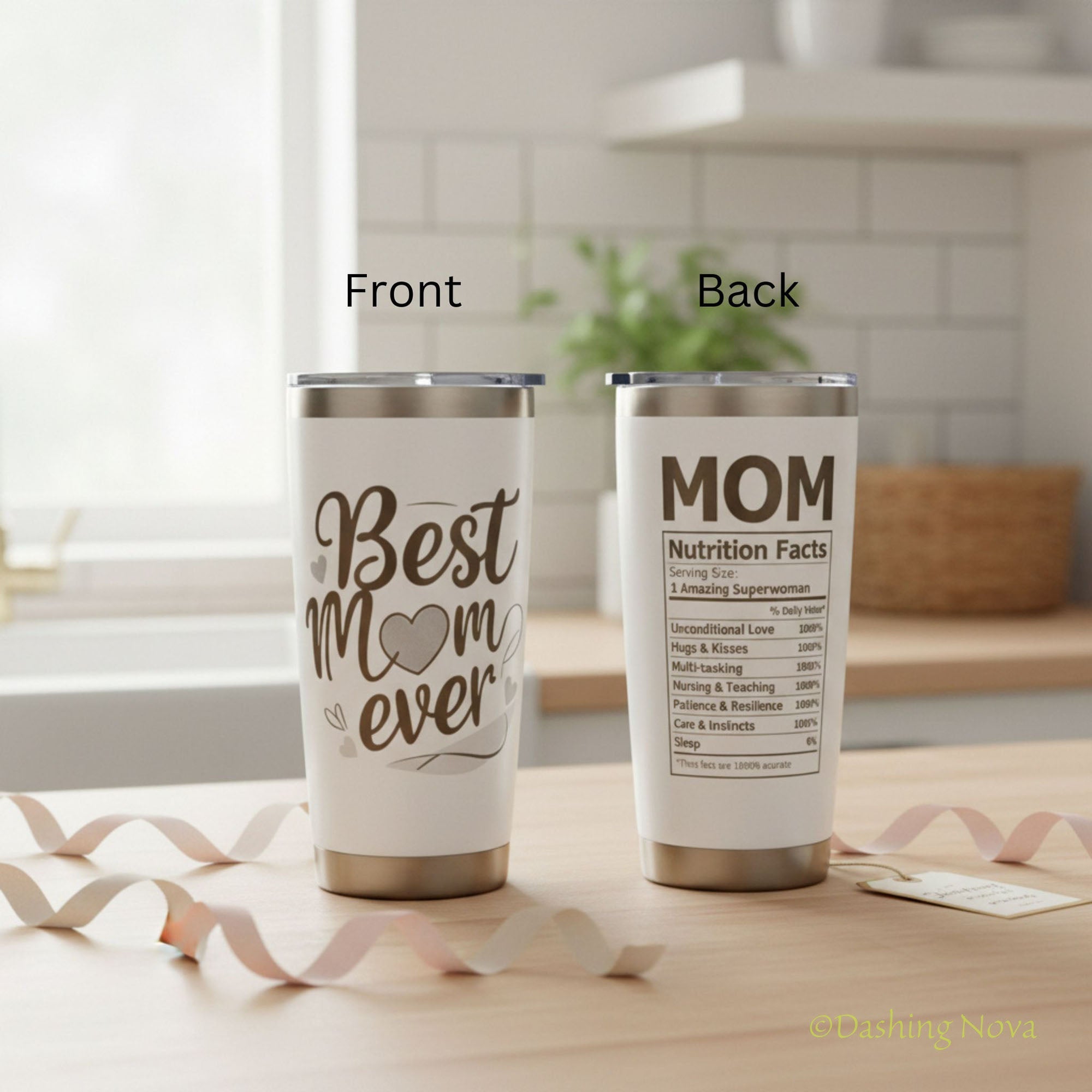 Best Mom Ever 20oz Insulated Tumbler Steel Mothers Day Gift